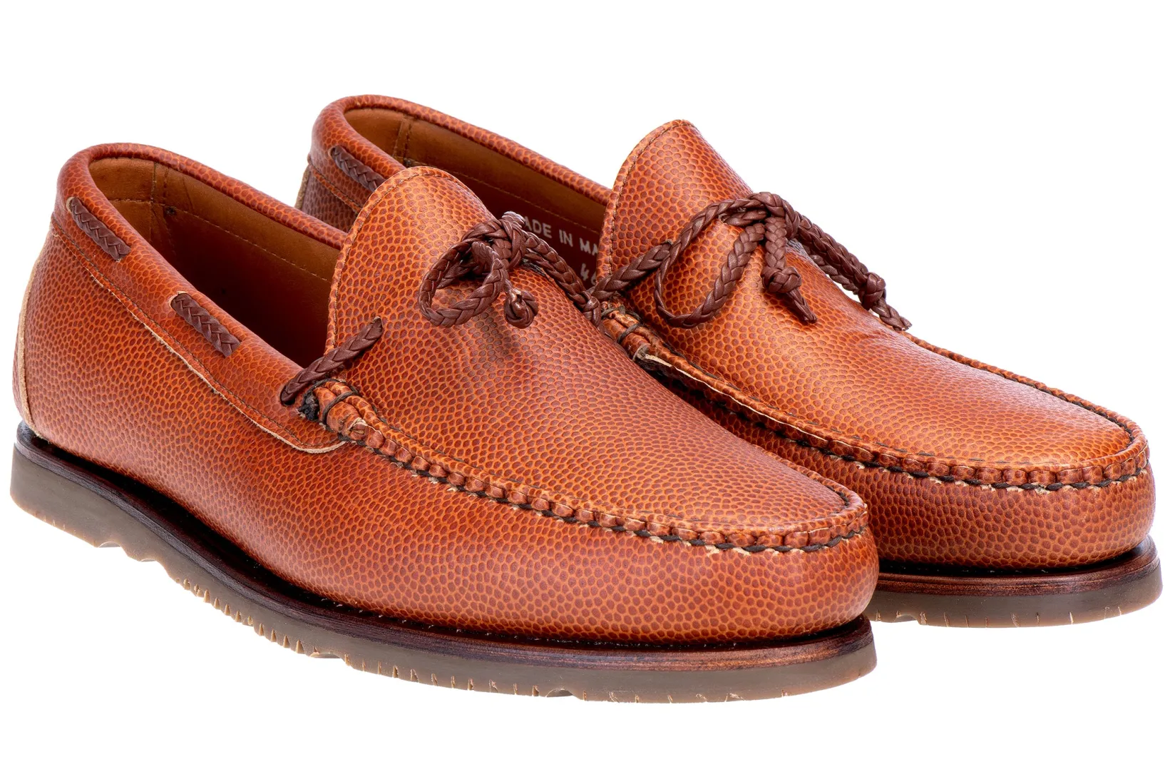 Stubbs & Wootton Merritt Football Boat Shoe (Wide)