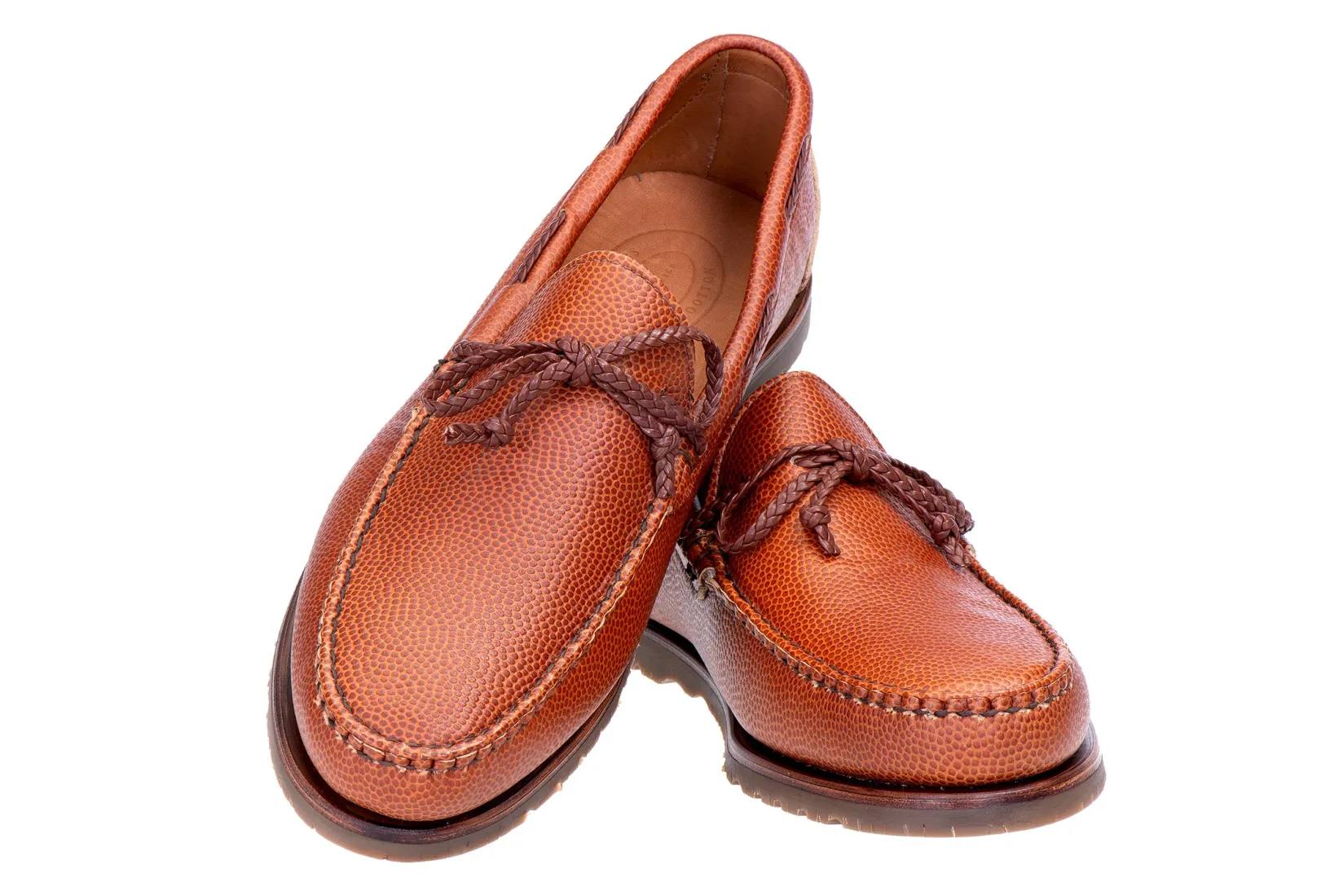 Stubbs & Wootton Merritt Football Boat Shoe (Wide)