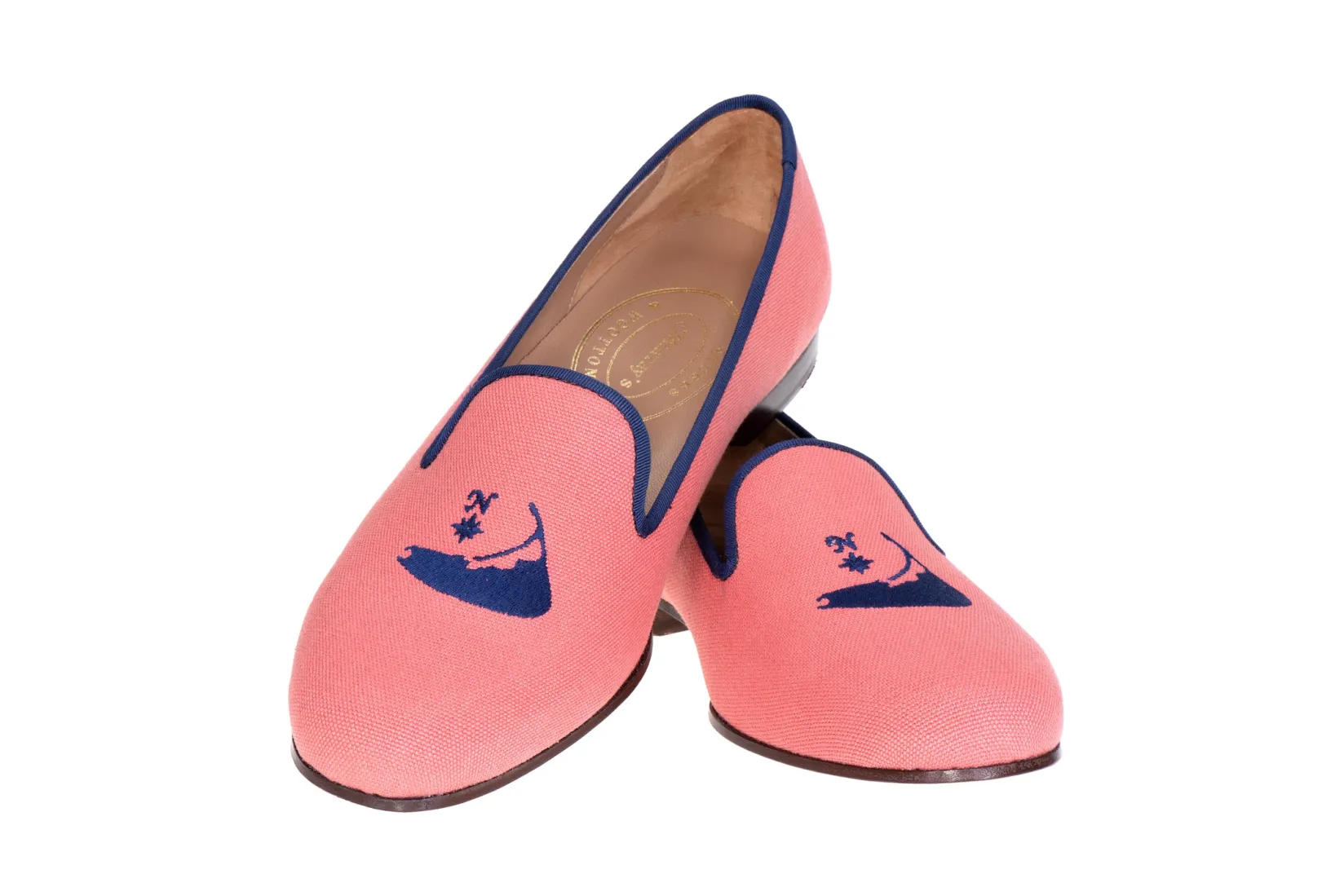 Stubbs & Wootton Murrays Logo Nantucket Slipper (Men)