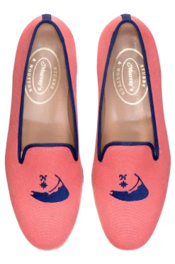 Women Stubbs & Wootton Murrays Logo Nantucket Slipper (Women)