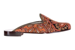 Women Stubbs & Wootton Paisley Shawl Mule (Women)