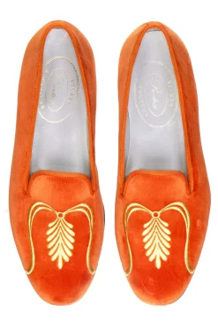 Women Stubbs & Wootton Paolina Velvet Slipper (Women)