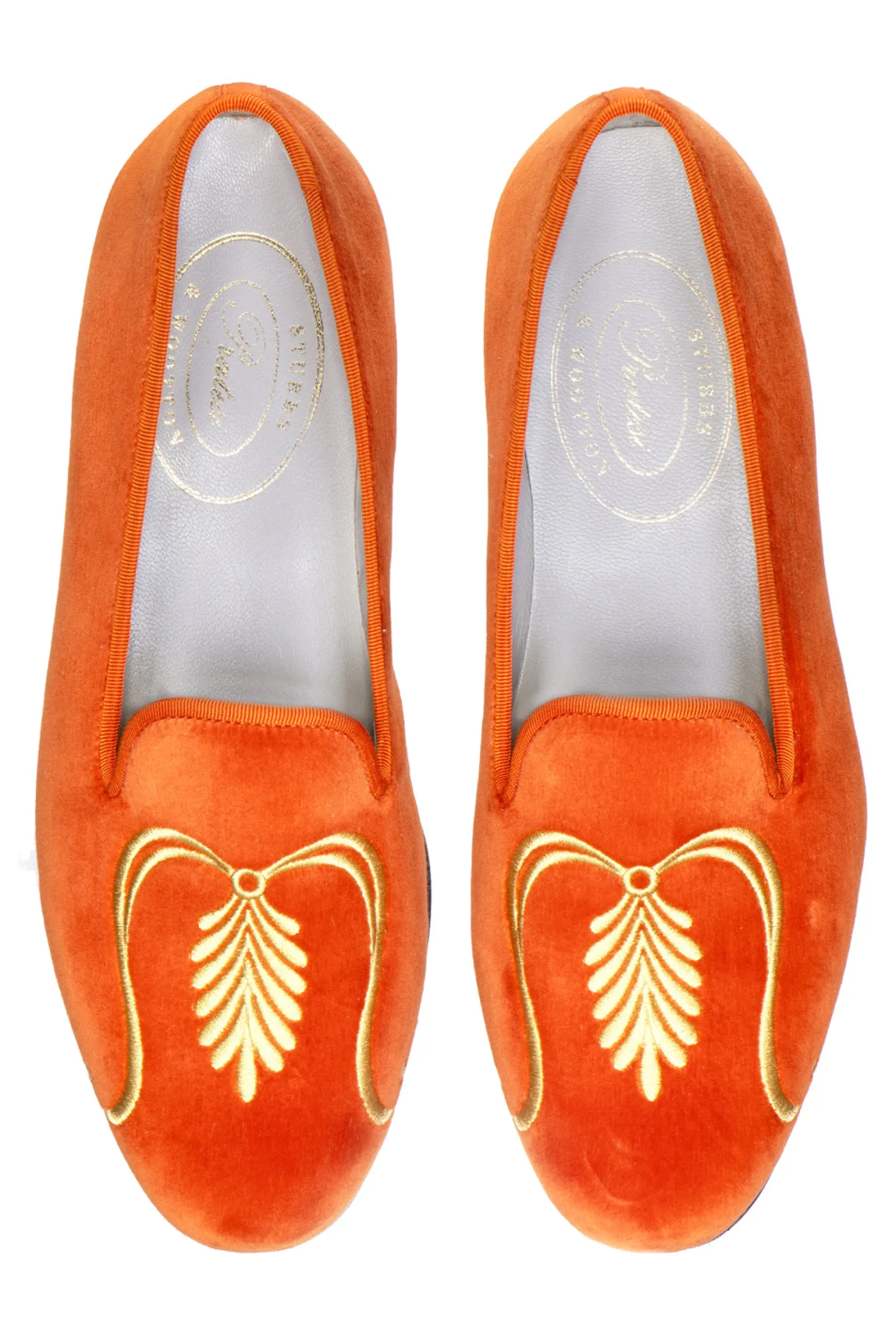 Women Stubbs & Wootton Paolina Velvet Slipper (Women)