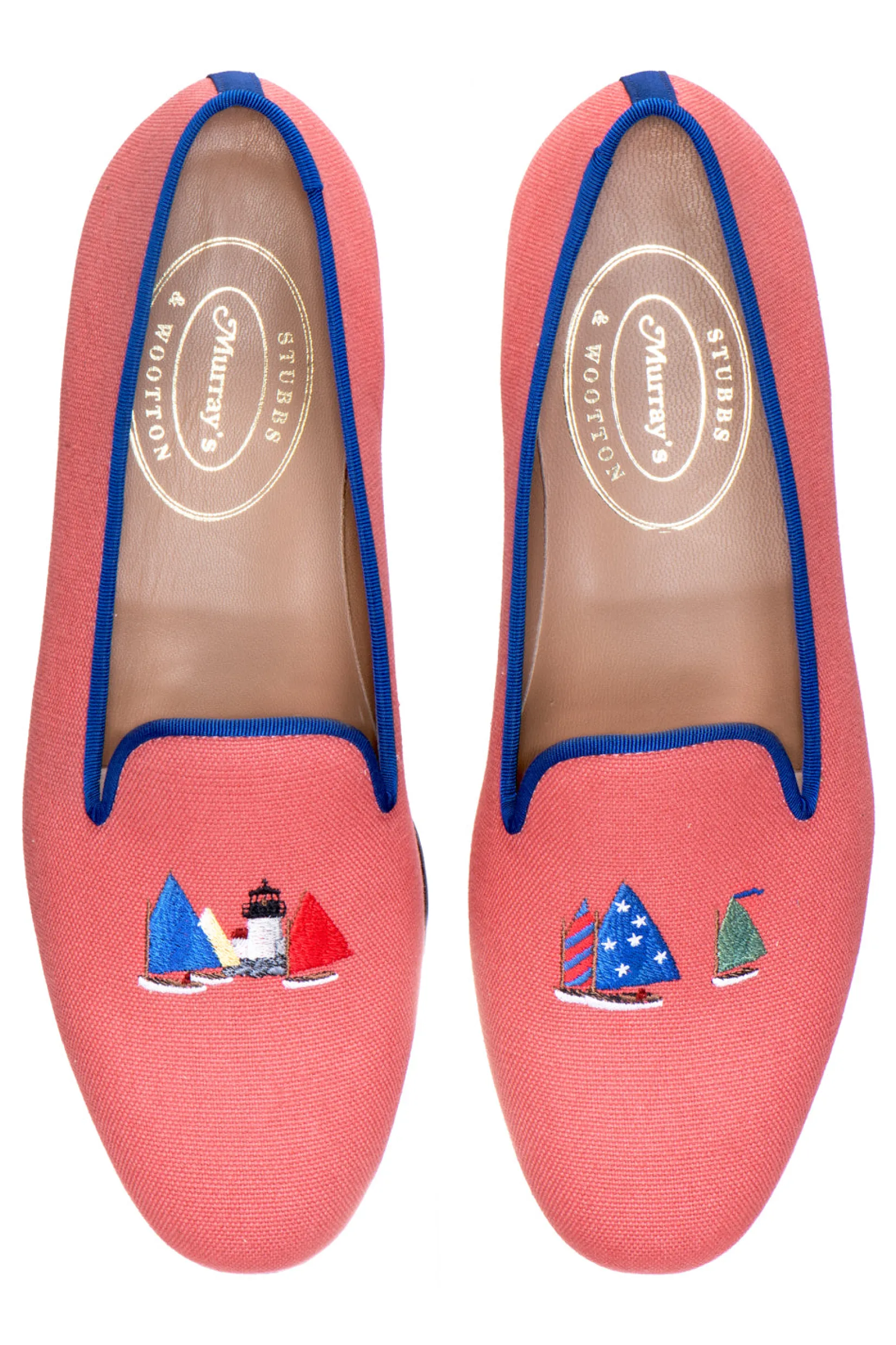 Stubbs & Wootton Rainbow Fleet Nantucket Slipper (Men)