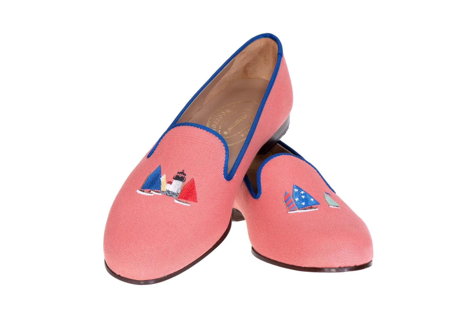 Stubbs & Wootton Rainbow Fleet Nantucket Slipper (Men)