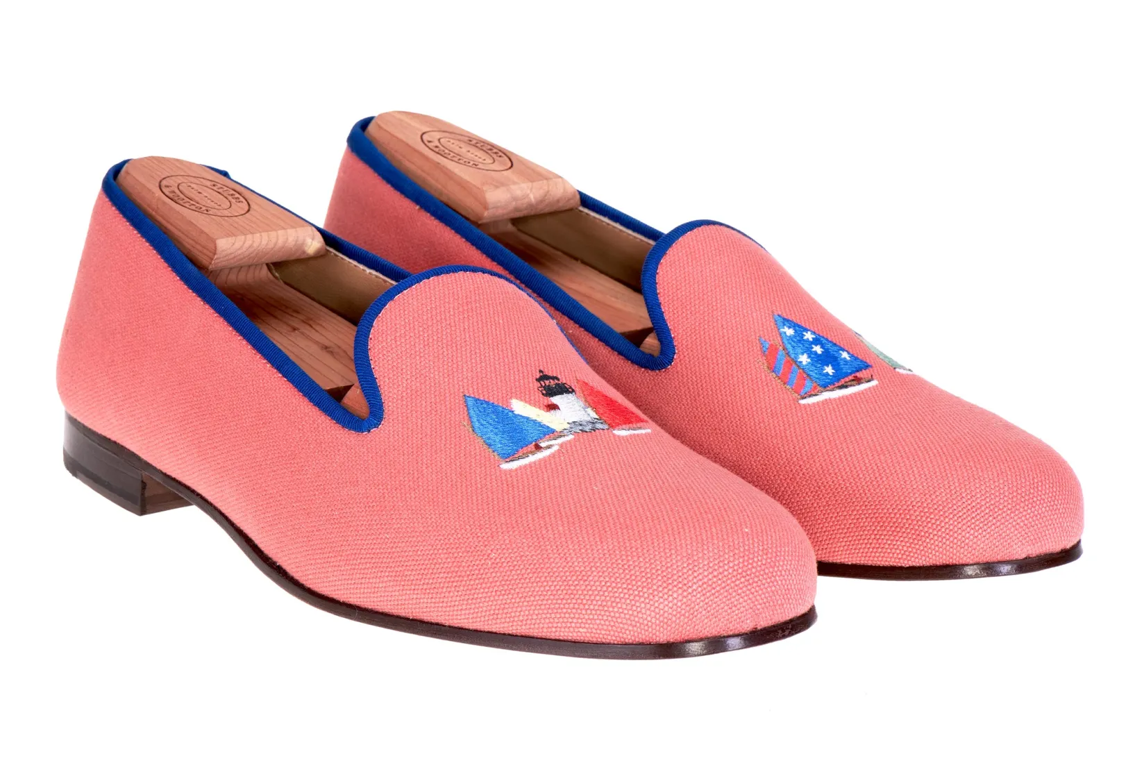 Women Stubbs & Wootton Rainbow Fleet Nantucket Slipper (Women)