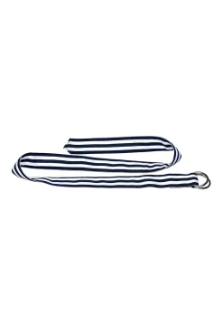 Stubbs & Wootton Ribbon Belt White
