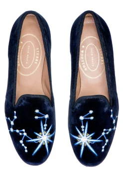 Women Stubbs & Wootton Sagittarius Velvet Slipper (Women)