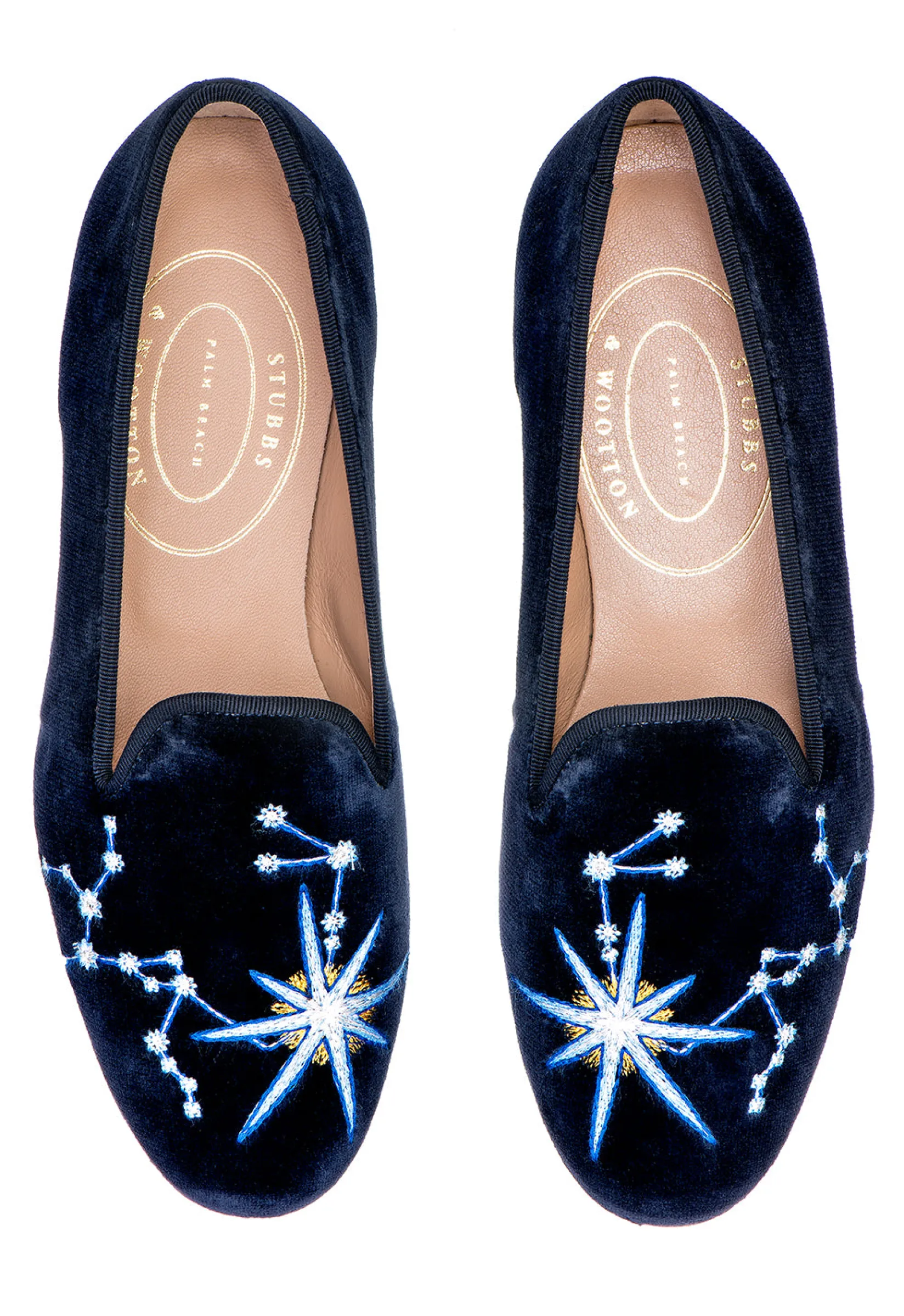 Women Stubbs & Wootton Sagittarius Velvet Slipper (Women)