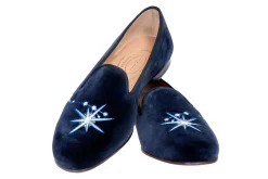 Stubbs & Wootton Scorpio Velvet Slipper (Men)