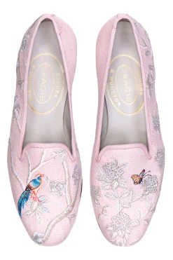 Women Stubbs & Wootton Snowbird Blossom Slipper (Women)