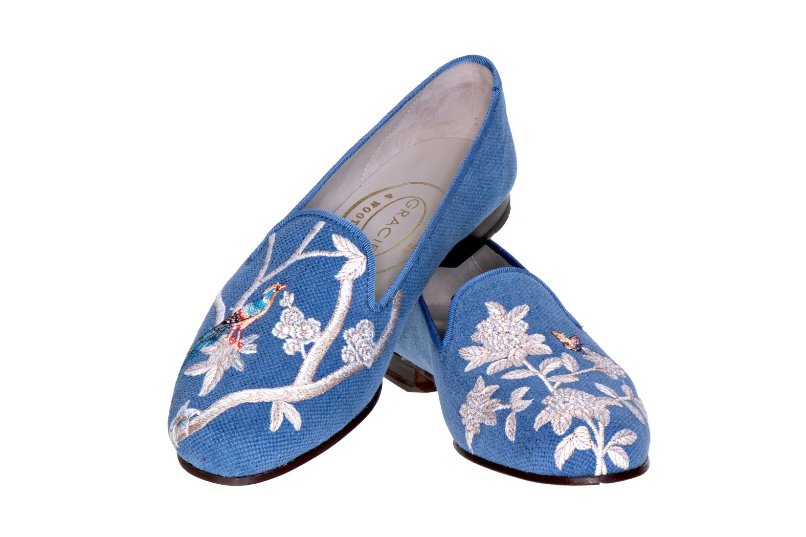 Women Stubbs & Wootton Snowbird Marlin Linen Slipper (Women)