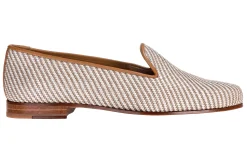 Stubbs & Wootton Straw Raffia Slipper (Men)