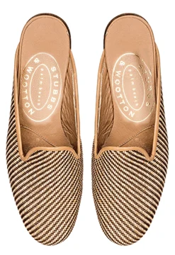Women Stubbs & Wootton Straw Raffia Mule (Women)