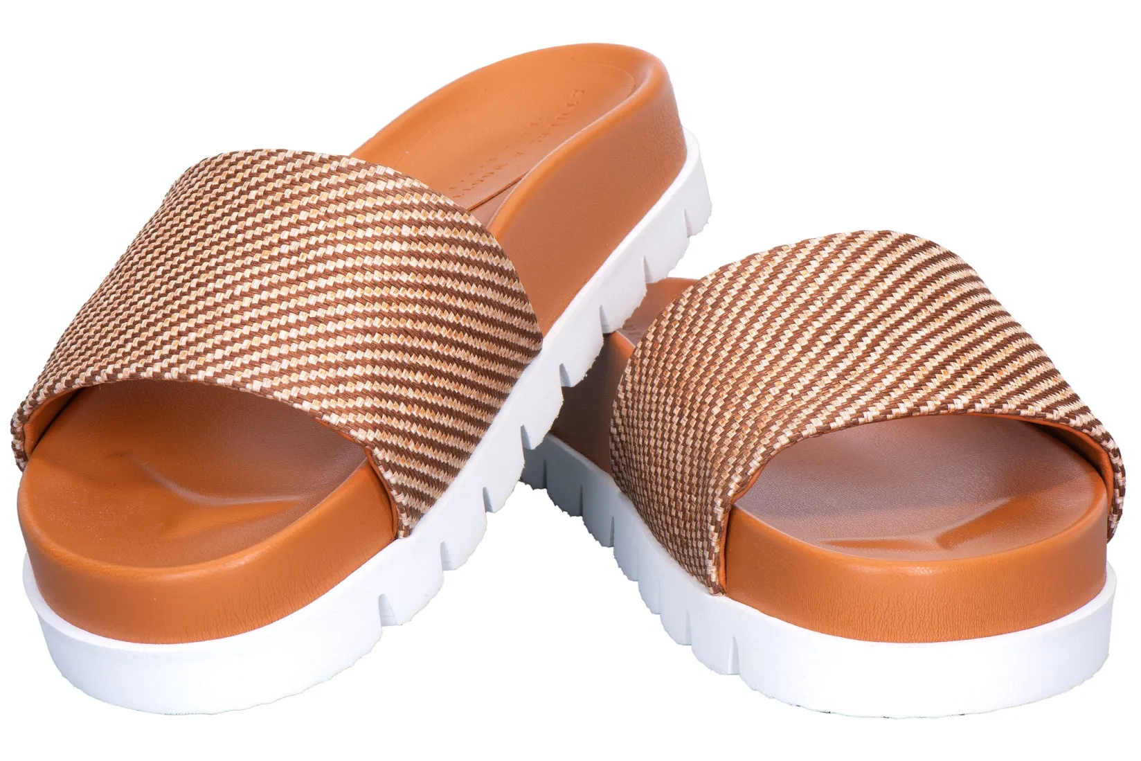 Women Stubbs & Wootton Straw Slip (Women)