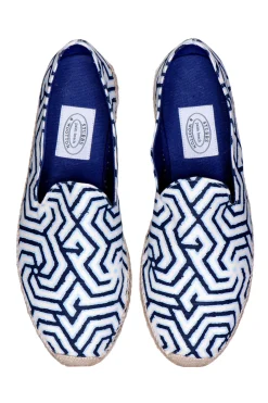 Stubbs & Wootton Tesselate Azure Gatsby (Men)
