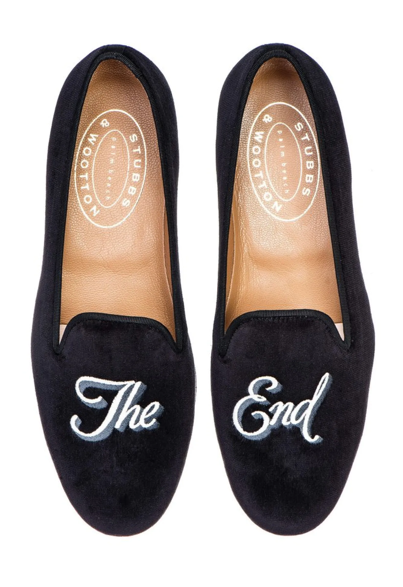 Stubbs & Wootton The End Velvet Slipper (Men)