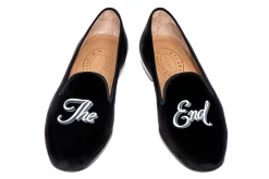 Stubbs & Wootton The End Velvet Slipper (Men)