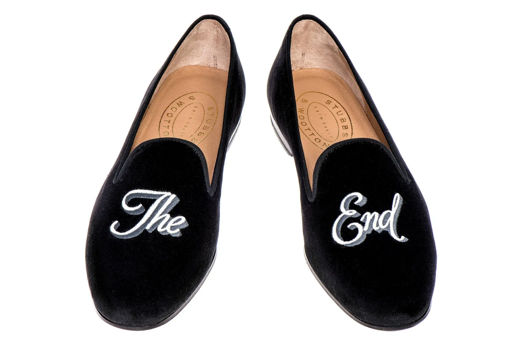 Stubbs & Wootton The End Velvet Slipper (Men)