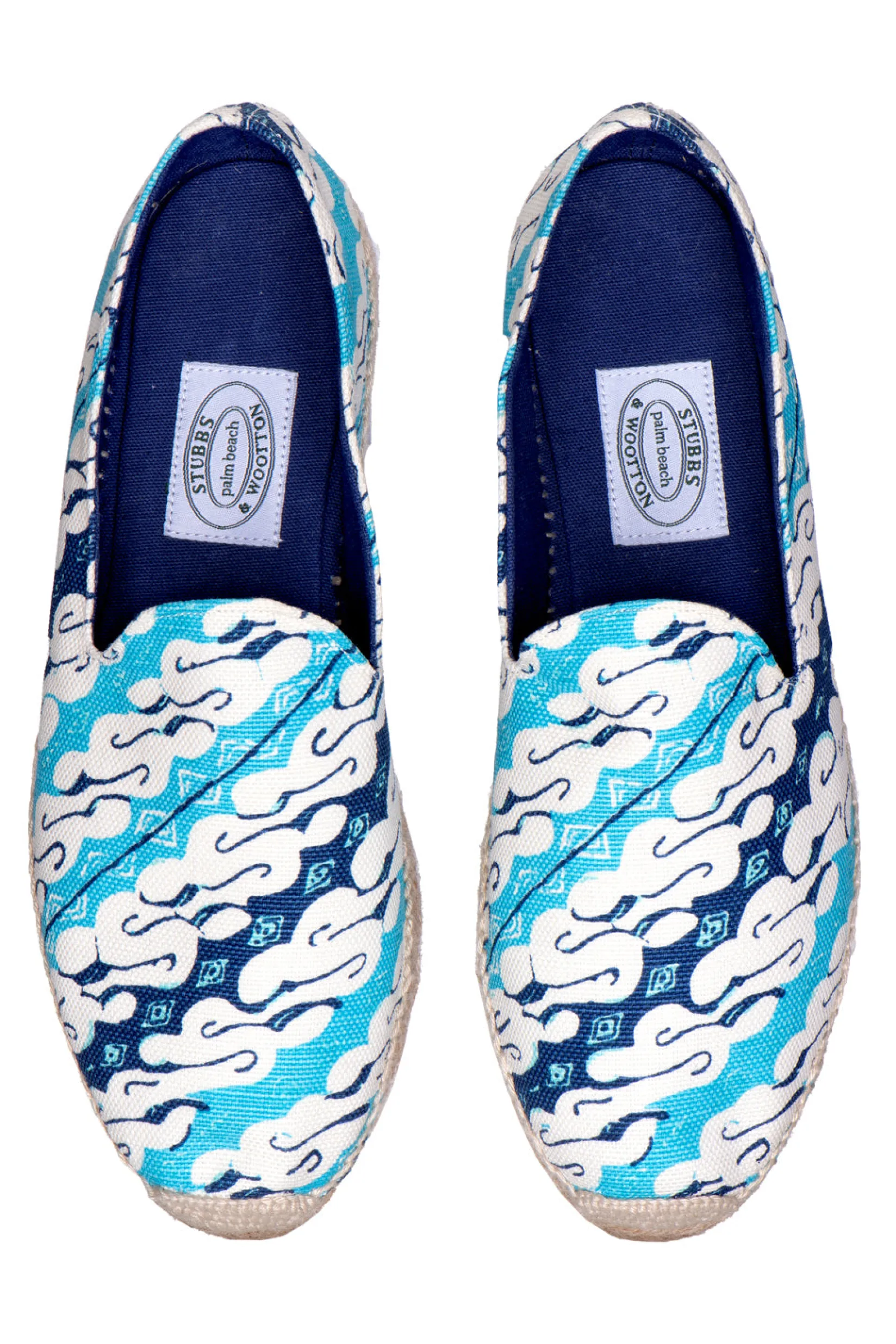 Women Stubbs & Wootton Tile Cerulean Gatsby (Women)
