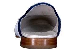 Stubbs & Wootton Treccia Navy Cloth Mule (Men)