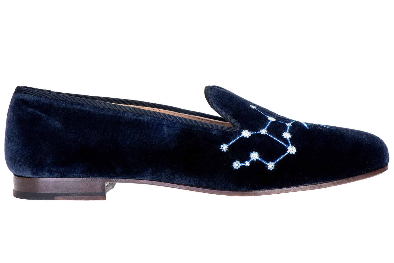Stubbs & Wootton Virgo Velvet Slipper (Men)