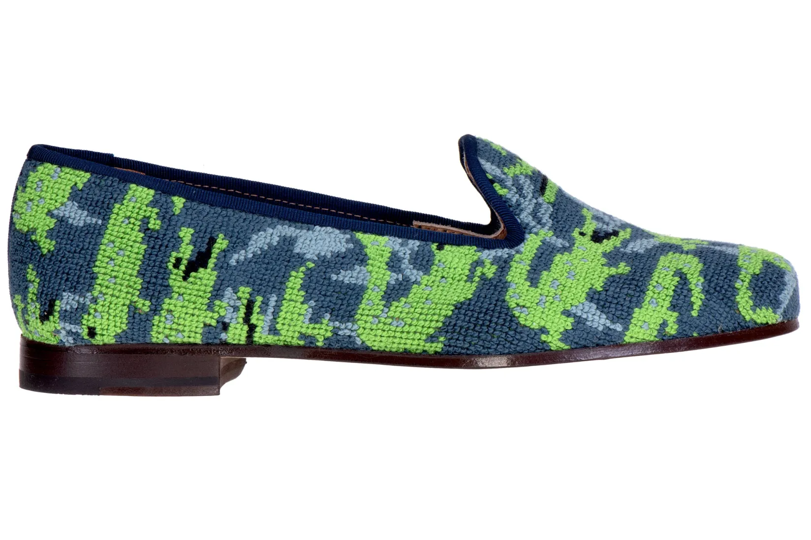 Women Stubbs & Wootton Wetlands Needlepoint Slipper (Women)