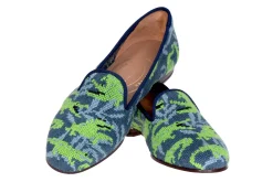 Women Stubbs & Wootton Wetlands Needlepoint Slipper (Women)