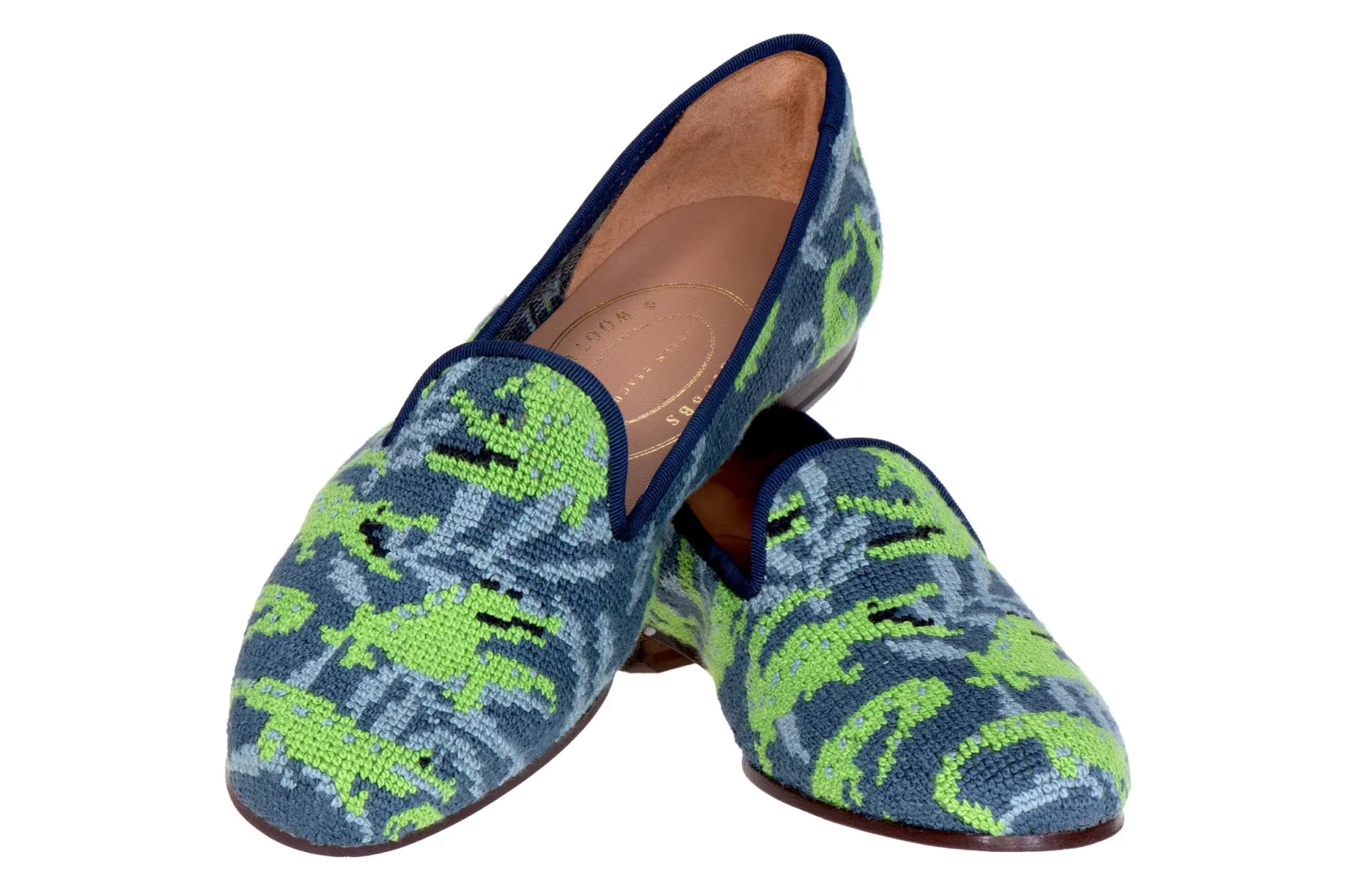 Stubbs & Wootton Wetlands Needlepoint Slipper (Men)