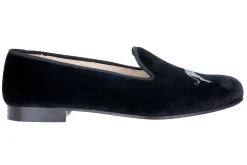 Stubbs & Wootton Zebra Velvet Slipper (Men)